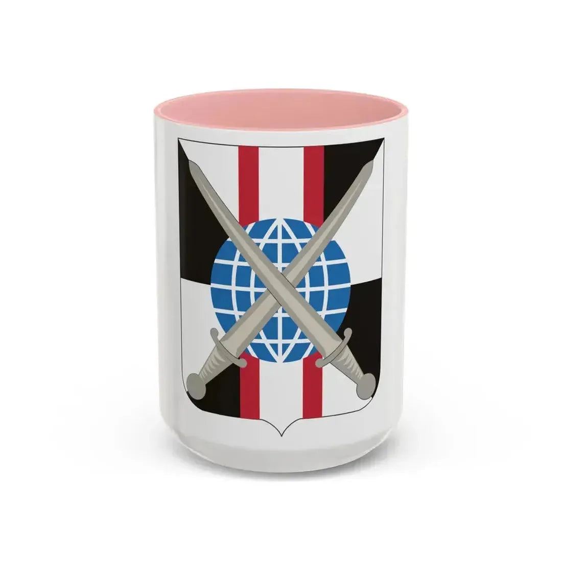 719th Military Intelligence Battalion (U.S. Army) Accent Coffee Mug 15oz Pink - Go Mug Yourself