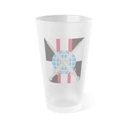 719th Military Intelligence Battalion (U.S. Army) Frosted Pint Glass 16oz Default Title - Go Mug Yourself