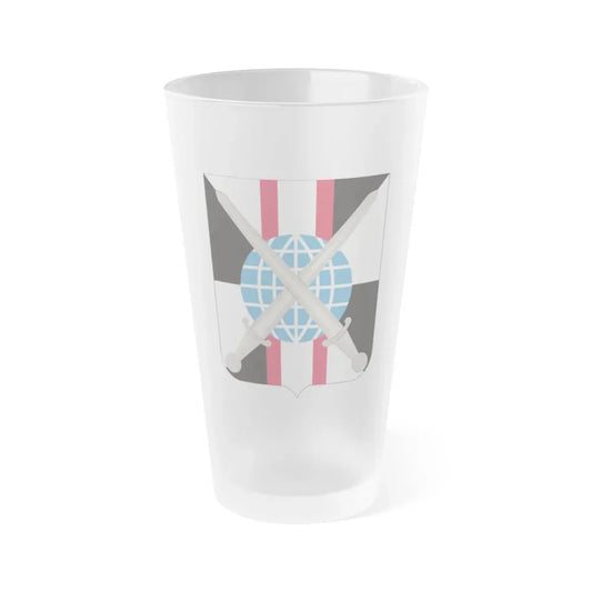 719th Military Intelligence Battalion (U.S. Army) Frosted Pint Glass 16oz Default Title - Go Mug Yourself