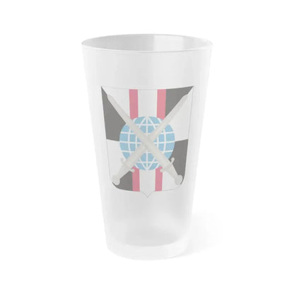 719th Military Intelligence Battalion (U.S. Army) Frosted Pint Glass 16oz Default Title - Go Mug Yourself