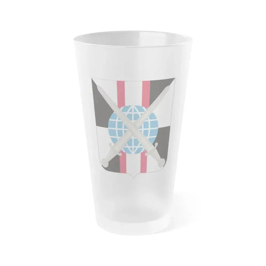 719th Military Intelligence Battalion (U.S. Army) Frosted Pint Glass 16oz Default Title - Go Mug Yourself