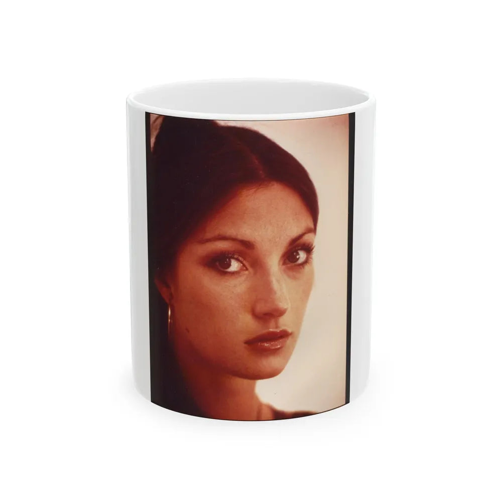 Jane Seymour #33 (Vintage Female Icon) White Coffee Mug-11oz-Go Mug Yourself