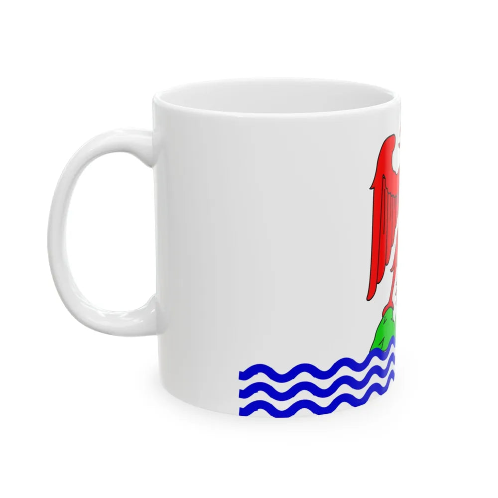 Flag of Alpes Maritimes France 2 - White Coffee Mug-Go Mug Yourself