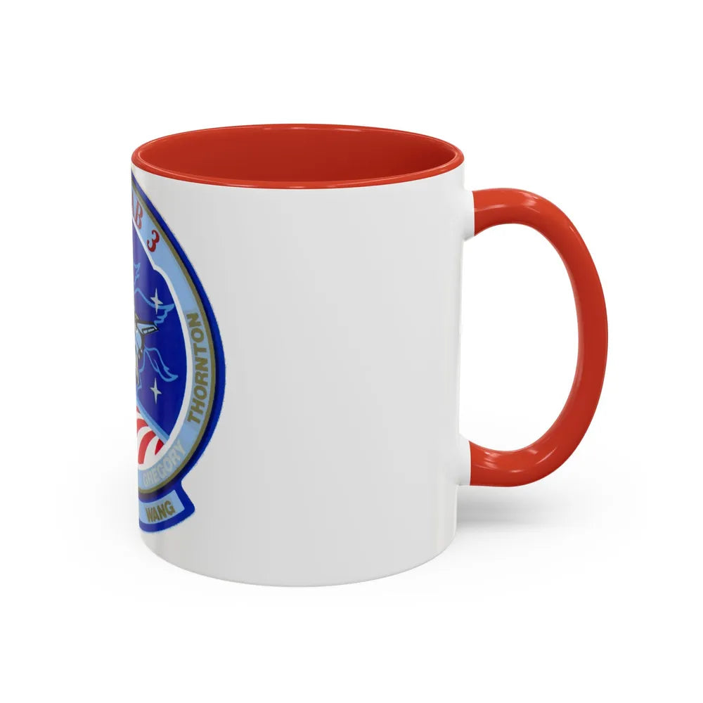 STS 51 b (NASA) Accent Coffee Mug-Go Mug Yourself