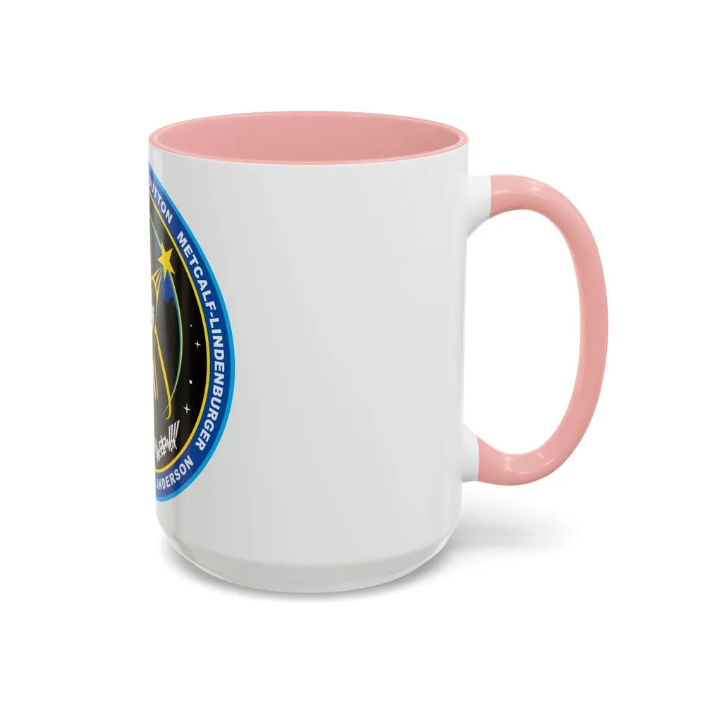 STS 131 (NASA) Accent Coffee Mug-Go Mug Yourself