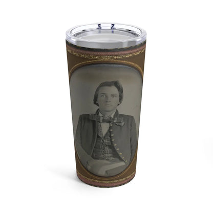 Unidentified Soldier In Confederate Nine-Button Frock Coat (U.S. Civil War) Tumbler 20oz-20oz-Go Mug Yourself