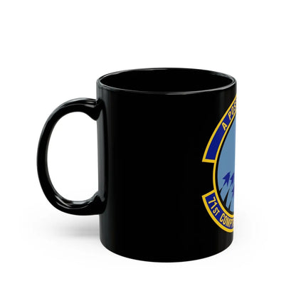 71st Comptroller Squadron (U.S. Air Force) Black Coffee Mug-Go Mug Yourself