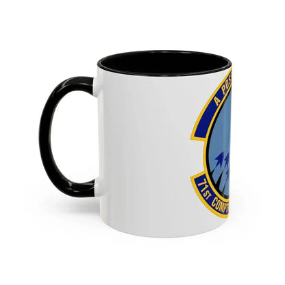 71st Comptroller Squadron (U.S. Air Force) Accent Coffee Mug - Go Mug Yourself