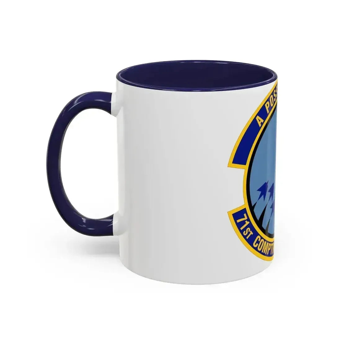 71st Comptroller Squadron (U.S. Air Force) Accent Coffee Mug - Go Mug Yourself