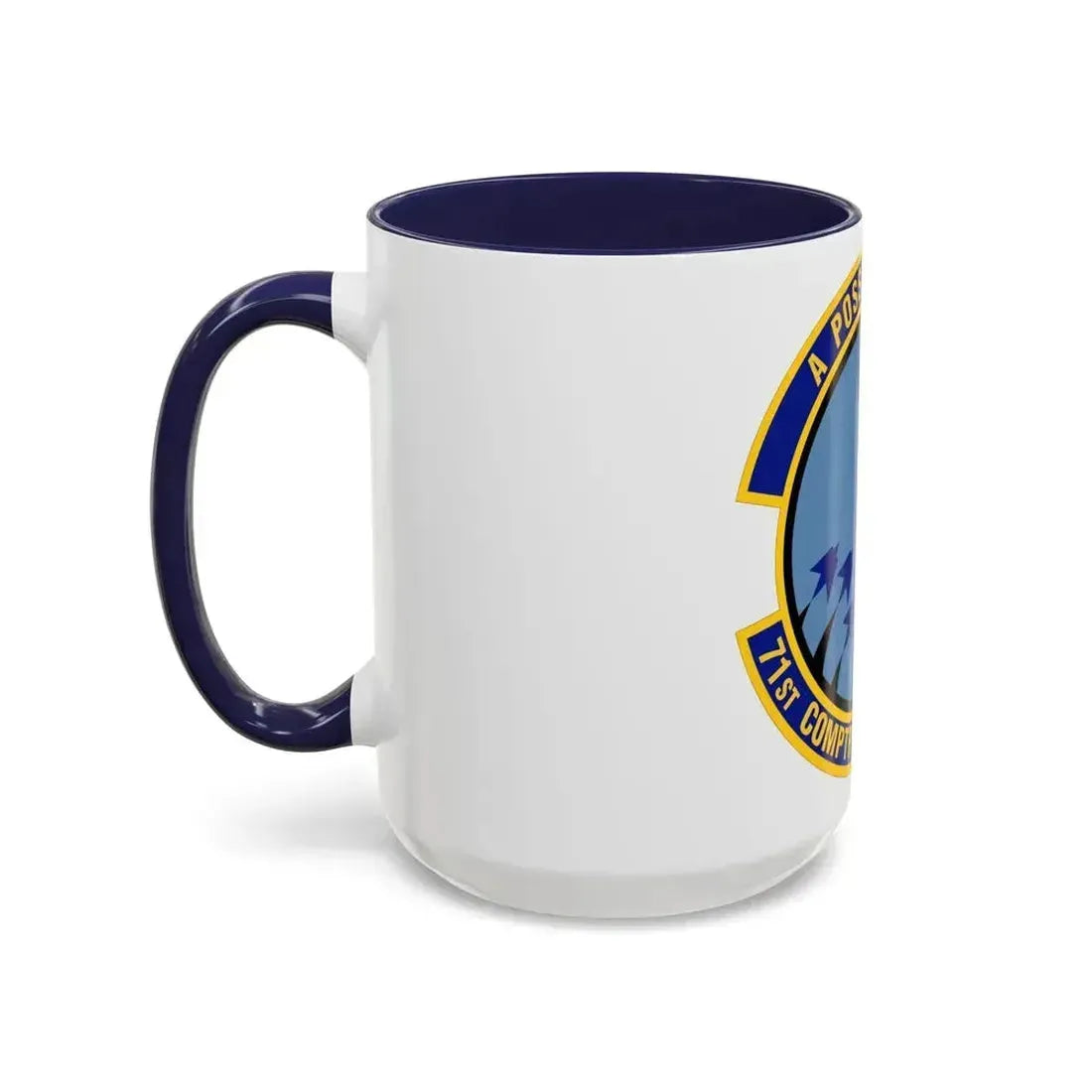 71st Comptroller Squadron (U.S. Air Force) Accent Coffee Mug - Go Mug Yourself