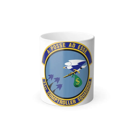 71st Comptroller Squadron (U.S. Air Force) Color Changing Coffee Mug 11oz - Go Mug Yourself