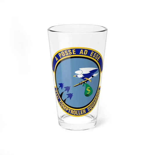 71st Comptroller Squadron (U.S. Air Force) Pint Glass 16oz 16oz - Go Mug Yourself