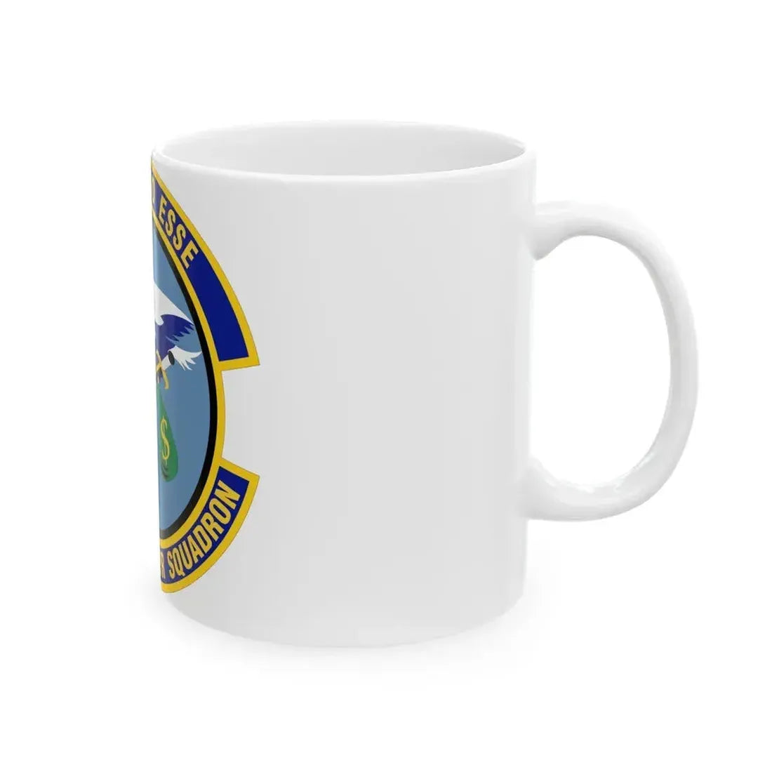 71st Comptroller Squadron (U.S. Air Force) White Coffee Mug - Go Mug Yourself