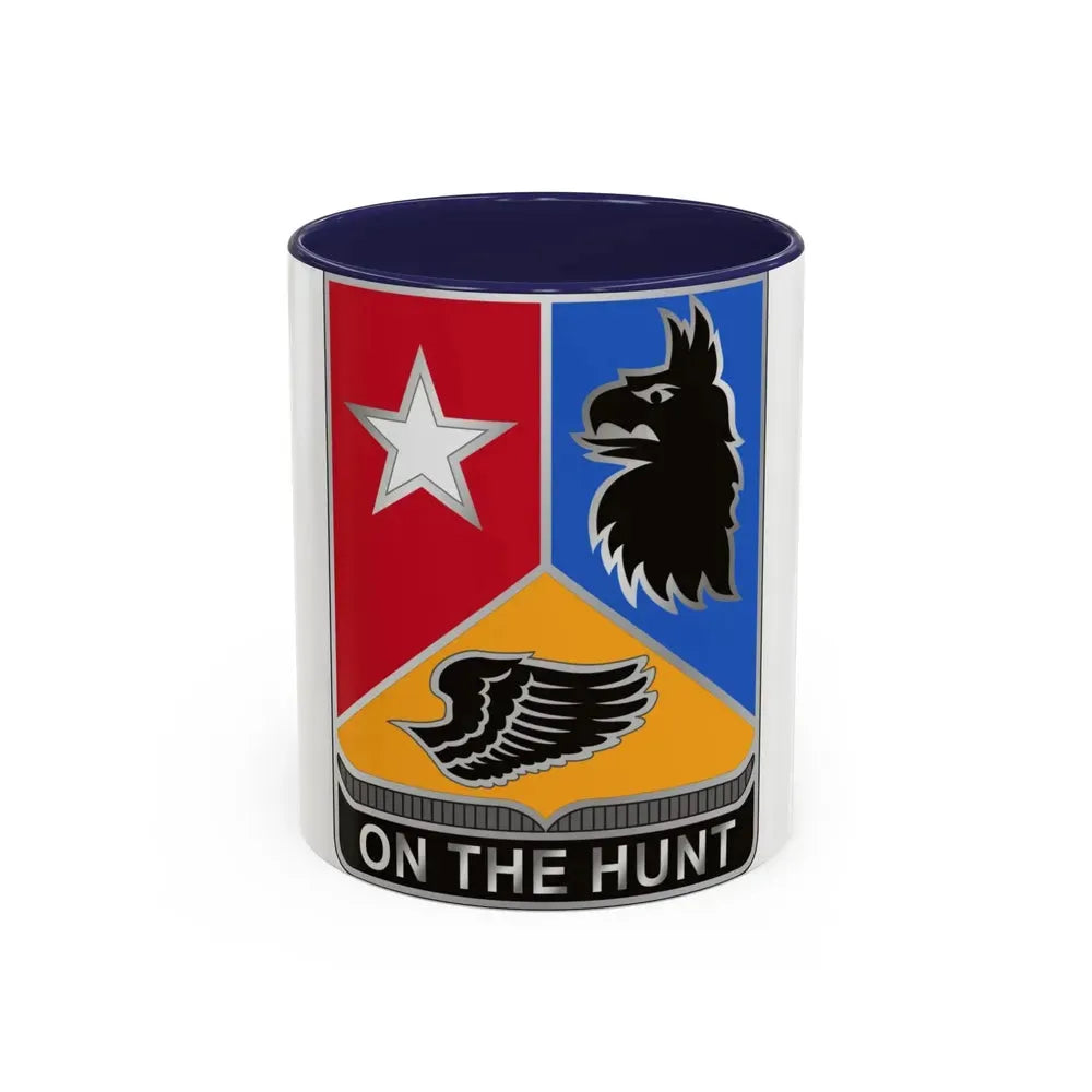 71st Expeditionary Military Intelligence Brigade 2 (U.S. Army) Accent Coffee Mug 11oz Navy - Go Mug Yourself