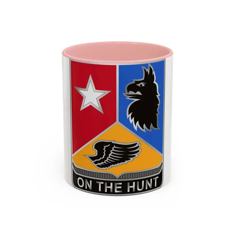71st Expeditionary Military Intelligence Brigade 2 (U.S. Army) Accent Coffee Mug 11oz Pink - Go Mug Yourself