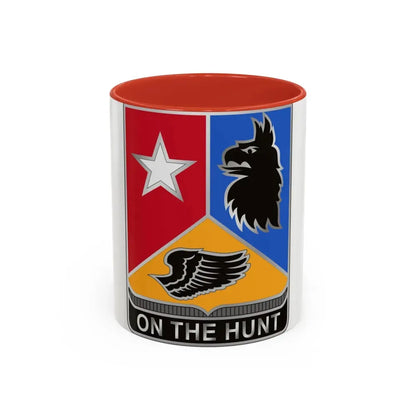 71st Expeditionary Military Intelligence Brigade 2 (U.S. Army) Accent Coffee Mug 11oz Red - Go Mug Yourself