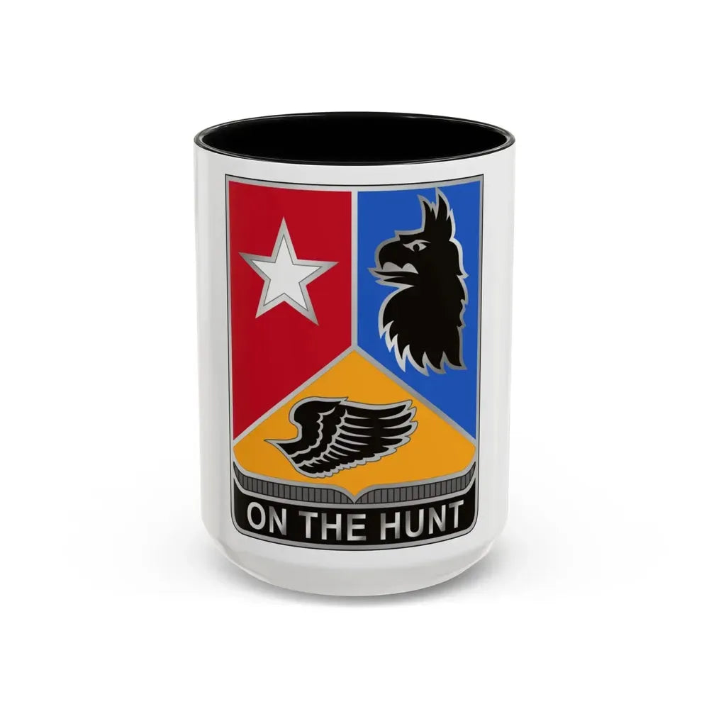 71st Expeditionary Military Intelligence Brigade 2 (U.S. Army) Accent Coffee Mug 15oz Black - Go Mug Yourself