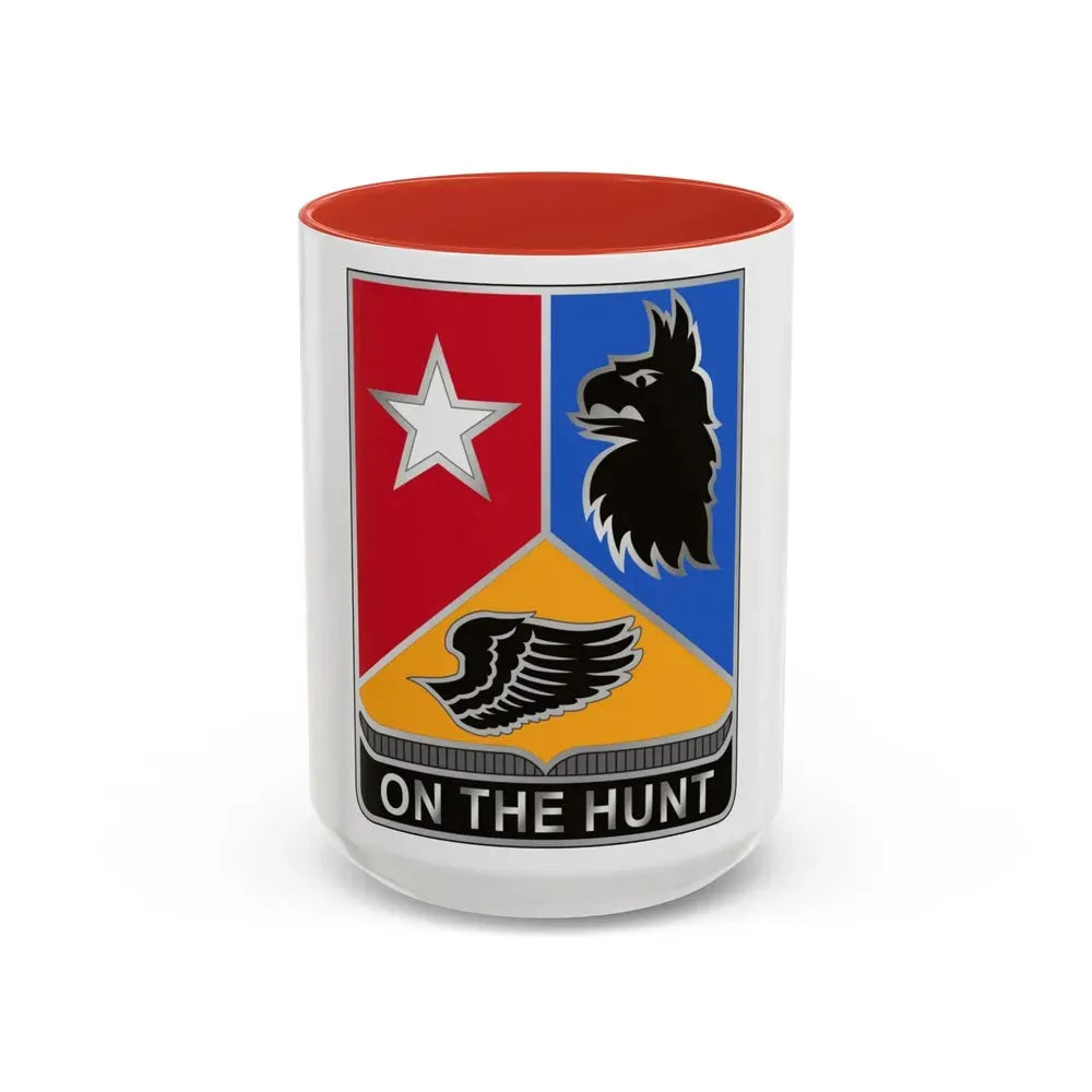 71st Expeditionary Military Intelligence Brigade 2 (U.S. Army) Accent Coffee Mug 15oz Red - Go Mug Yourself