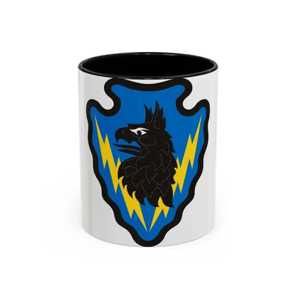 71st Expeditionary Military Intelligence Brigade (U.S. Army) Accent Coffee Mug 11oz Black - Go Mug Yourself