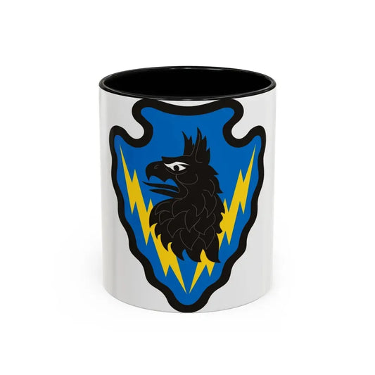 71st Expeditionary Military Intelligence Brigade (U.S. Army) Accent Coffee Mug 11oz Black - Go Mug Yourself