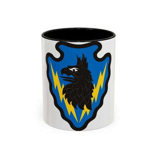 71st Expeditionary Military Intelligence Brigade (U.S. Army) Accent Coffee Mug 11oz Black - Go Mug Yourself