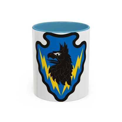 71st Expeditionary Military Intelligence Brigade (U.S. Army) Accent Coffee Mug 11oz Light Blue - Go Mug Yourself