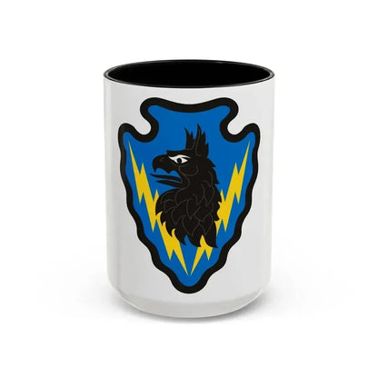 71st Expeditionary Military Intelligence Brigade (U.S. Army) Accent Coffee Mug 15oz Black - Go Mug Yourself