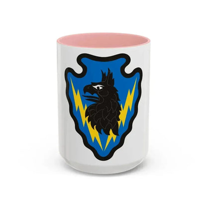 71st Expeditionary Military Intelligence Brigade (U.S. Army) Accent Coffee Mug 15oz Pink - Go Mug Yourself