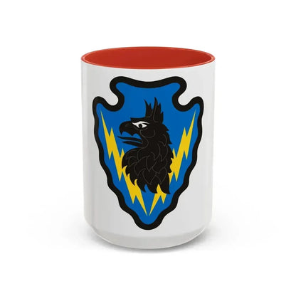 71st Expeditionary Military Intelligence Brigade (U.S. Army) Accent Coffee Mug 15oz Red - Go Mug Yourself