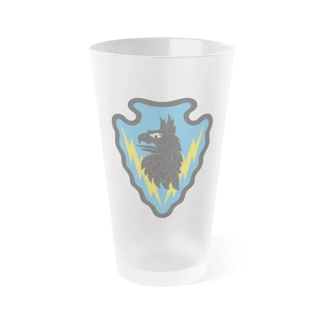 71st Expeditionary Military Intelligence Brigade (U.S. Army) Frosted Pint Glass 16oz Default Title - Go Mug Yourself