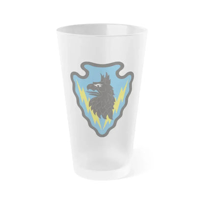 71st Expeditionary Military Intelligence Brigade (U.S. Army) Frosted Pint Glass 16oz Default Title - Go Mug Yourself