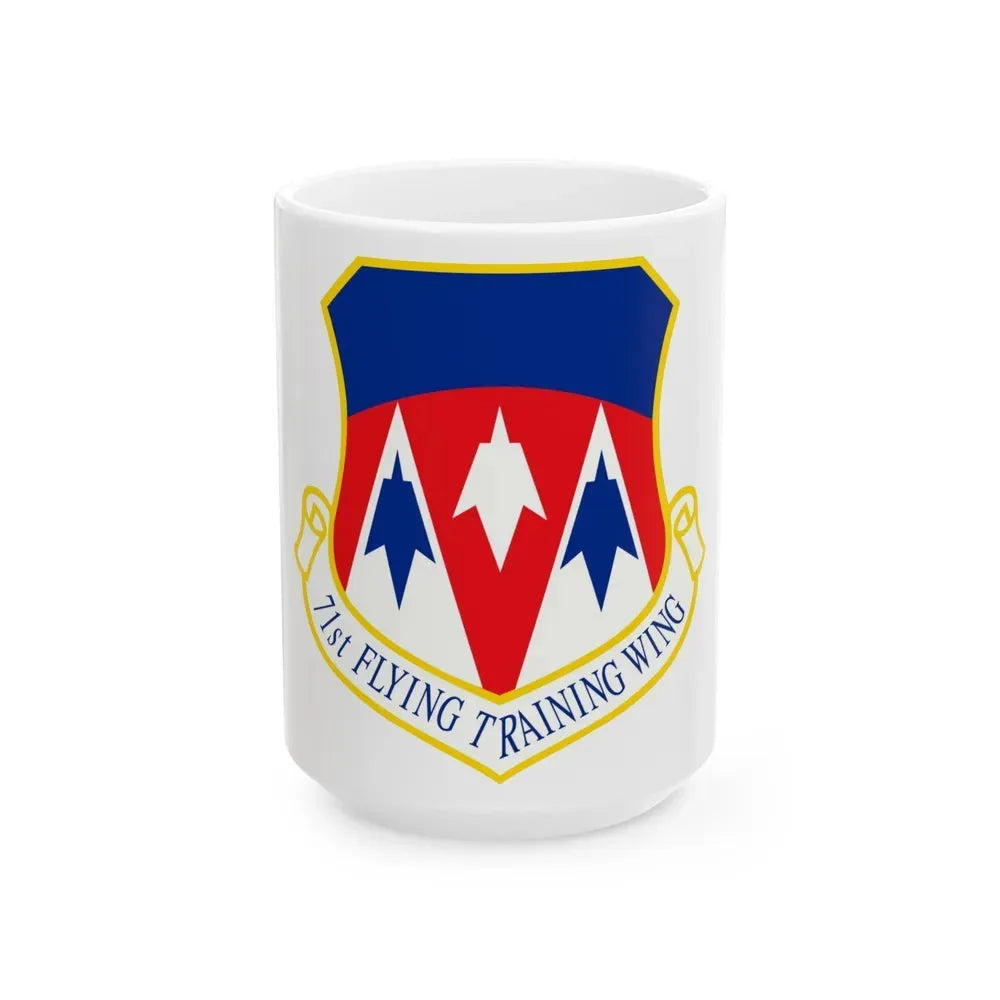 71st Flying Training Wing (U.S. Air Force) White Coffee Mug 15oz - Go Mug Yourself