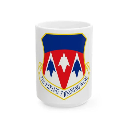 71st Flying Training Wing (U.S. Air Force) White Coffee Mug 15oz - Go Mug Yourself