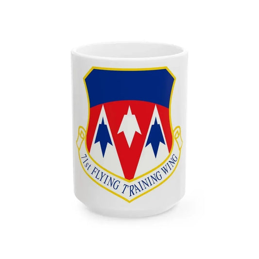 71st Flying Training Wing (U.S. Air Force) White Coffee Mug 15oz - Go Mug Yourself
