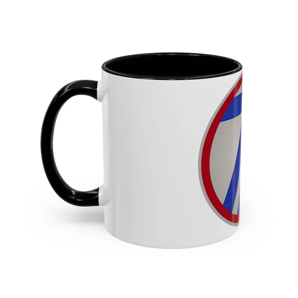 71st Infantry Division (U.S. Army) Accent Coffee Mug-Go Mug Yourself