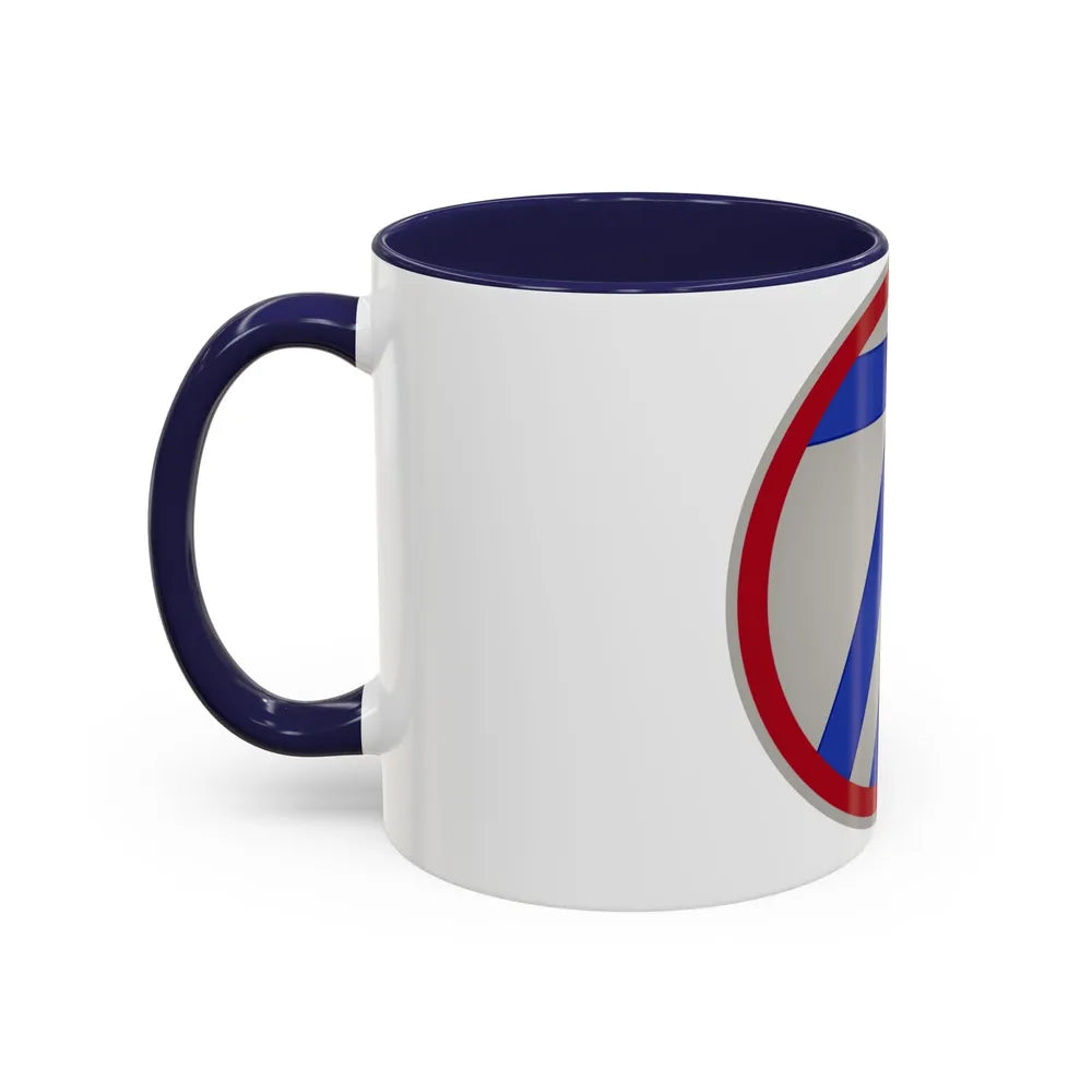 71st Infantry Division (U.S. Army) Accent Coffee Mug-Go Mug Yourself