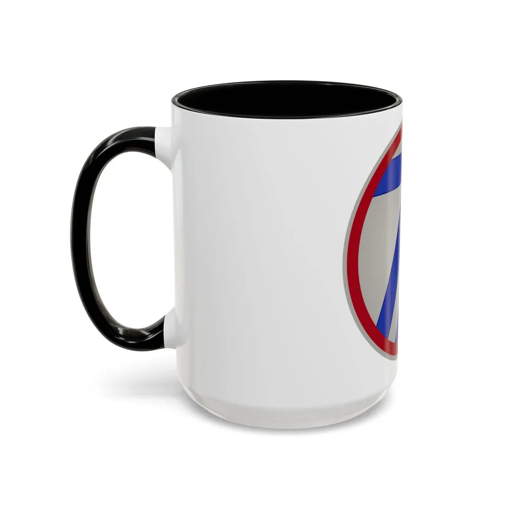 71st Infantry Division (U.S. Army) Accent Coffee Mug-Go Mug Yourself