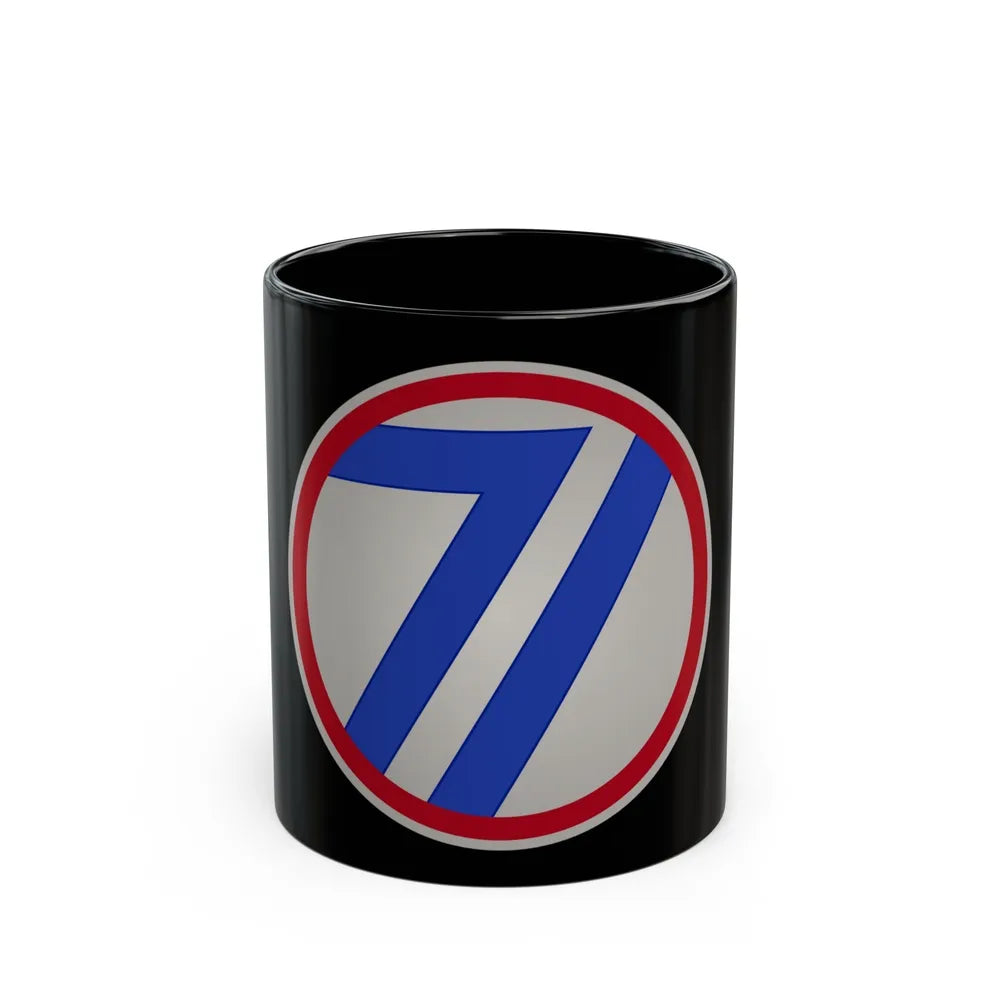 71st Infantry Division (U.S. Army) Black Coffee Mug-11oz-Go Mug Yourself