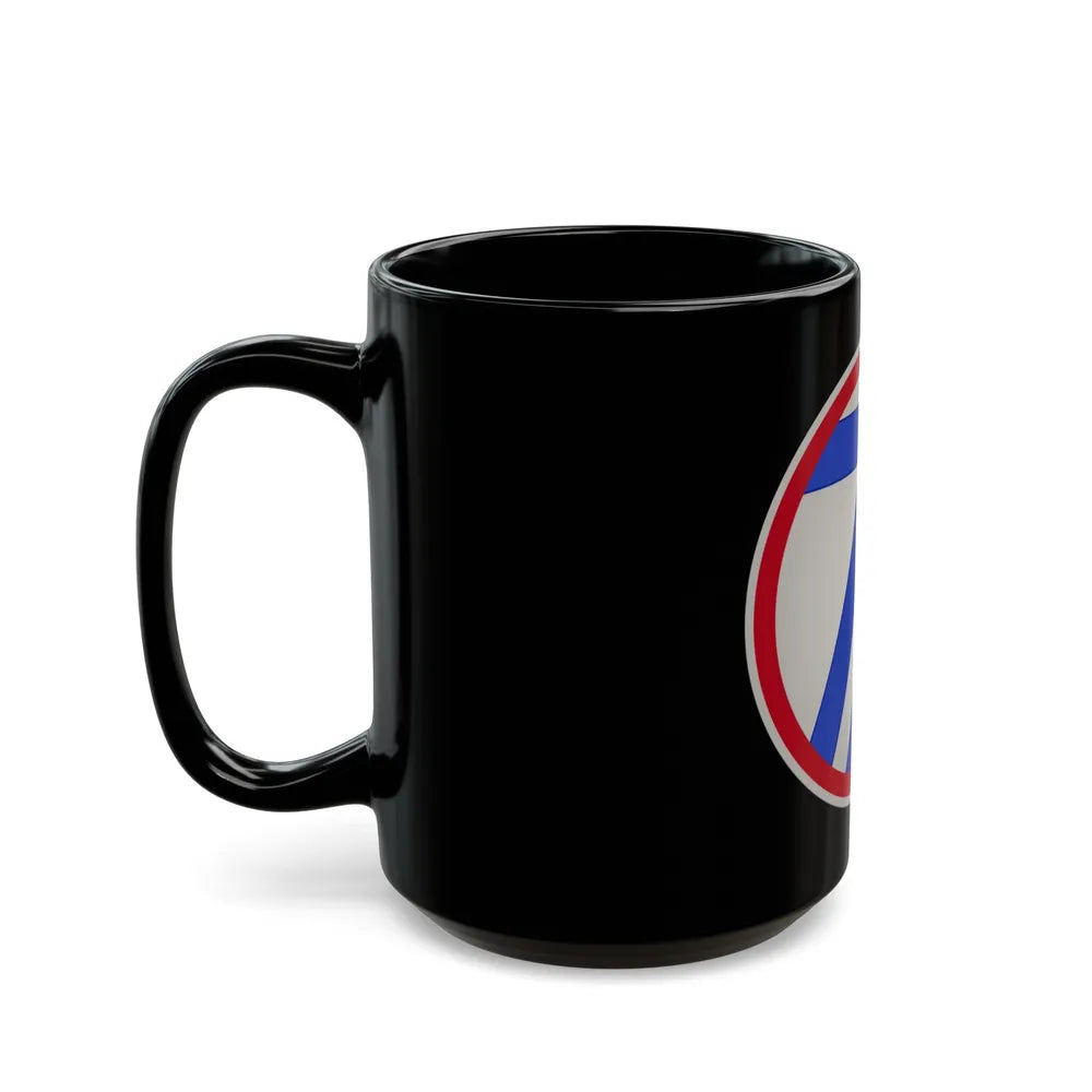 71st Infantry Division (U.S. Army) Black Coffee Mug-Go Mug Yourself