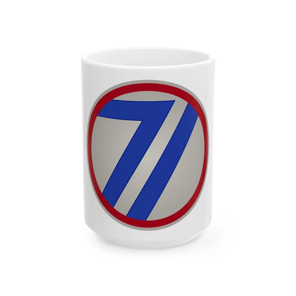 71st Infantry Division (U.S. Army) White Coffee Mug-15oz-Go Mug Yourself