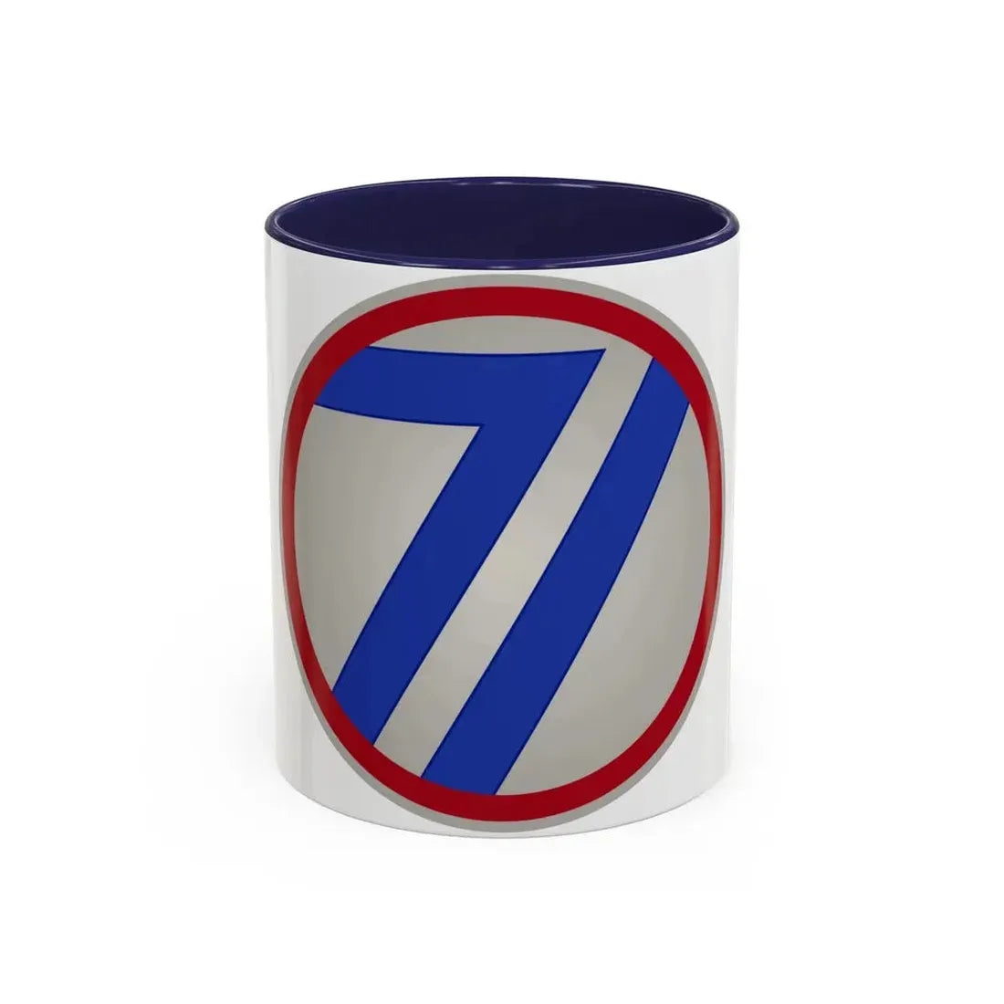 71st Infantry Division (U.S. Army) Accent Coffee Mug 11oz Navy - Go Mug Yourself