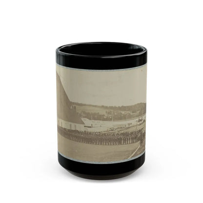 71st New York State Militia At Washington Navy Yard (U.S. Civil War) Black Coffee Mug-15oz-Go Mug Yourself