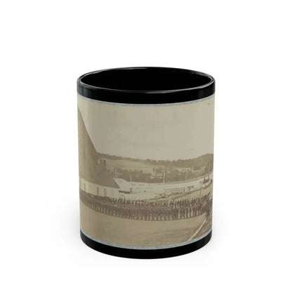 71st New York State Militia At Washington Navy Yard (U.S. Civil War) Black Coffee Mug 11oz - Go Mug Yourself