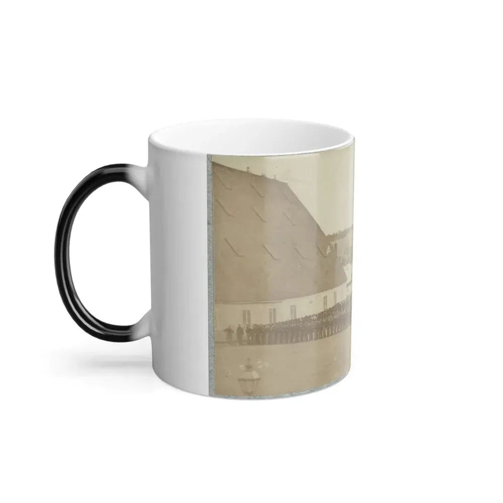 71St New York State Militia at Washington Navy Yard (U.S. Civil War) Color Changing Coffee Mug 11oz - Go Mug Yourself