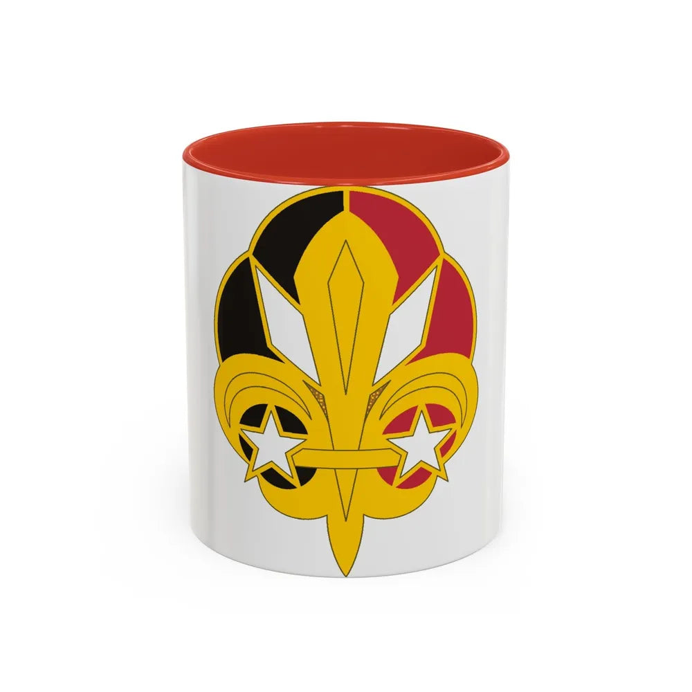 72 Signal Battalion (U.S. Army) Accent Coffee Mug-11oz-Red-Go Mug Yourself