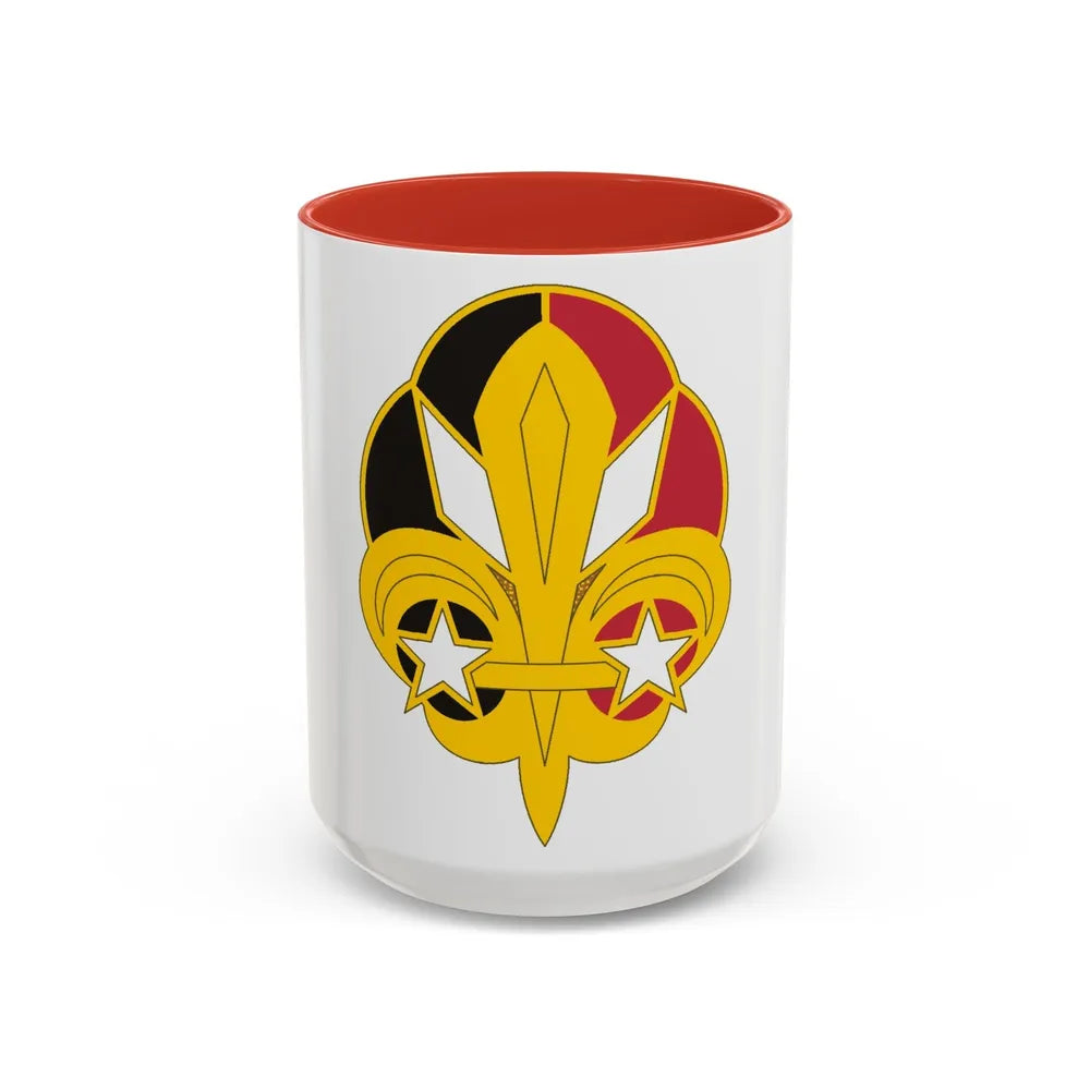 72 Signal Battalion (U.S. Army) Accent Coffee Mug-15oz-Red-Go Mug Yourself