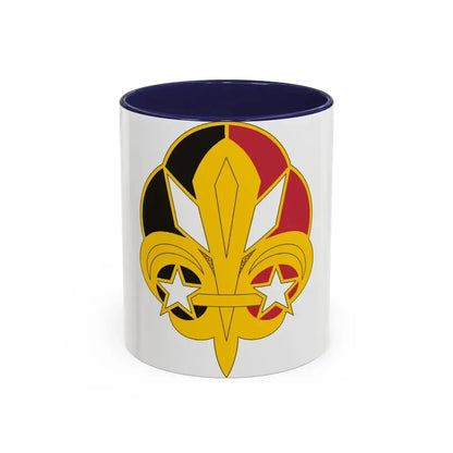 72 Signal Battalion (U.S. Army) Accent Coffee Mug 11oz Navy - Go Mug Yourself