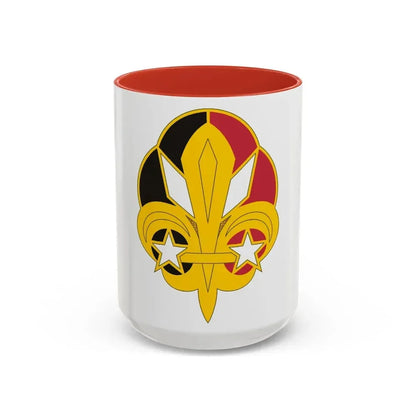 72 Signal Battalion (U.S. Army) Accent Coffee Mug 15oz Red - Go Mug Yourself