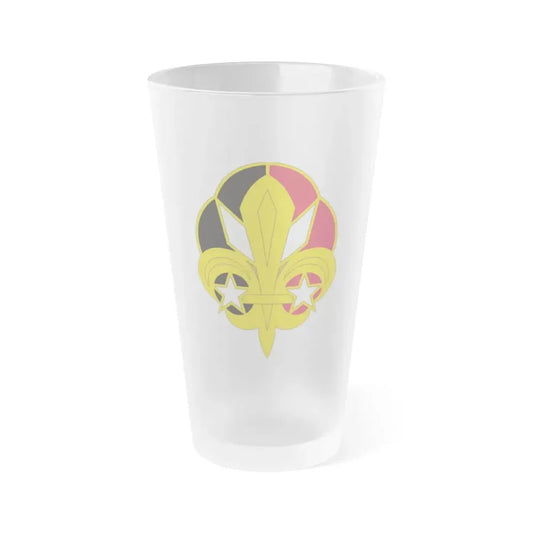 72 Signal Battalion (U.S. Army) Frosted Pint Glass 16oz Default Title - Go Mug Yourself