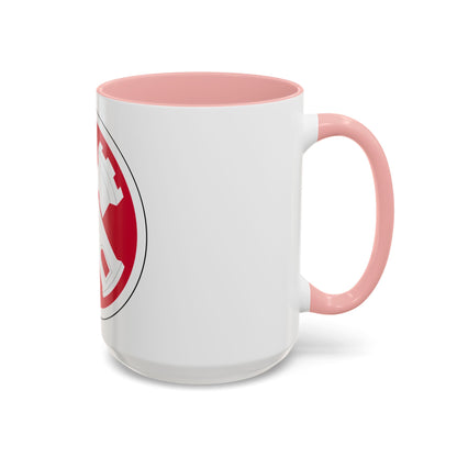 16th Engineer Brigade SSI (U.S. Army) Accent Coffee Mug
